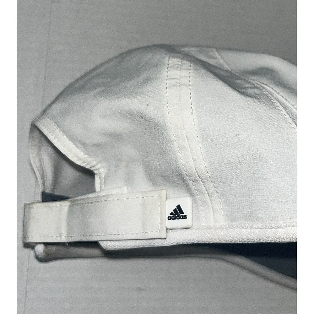 Adidas Aeroready Strapback Hat‎ Men's Adjustable White Running Breathable Logo